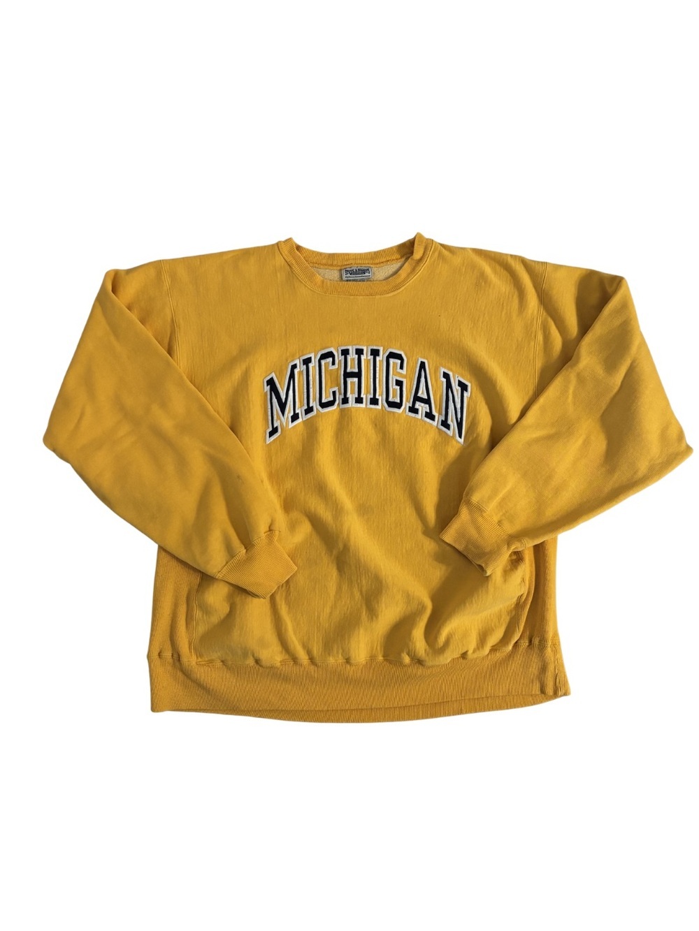 Steve & Barry's Michigan Yellow Crewneck Sweater